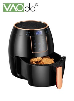Buy Air Fryer 5.5L Capacity Electric Air Fryer Oil-Free Cookware Digital Display 1300W Rated Power Black in UAE