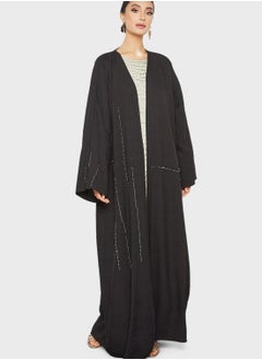 Buy Rhinestone Embellished Abaya in Saudi Arabia