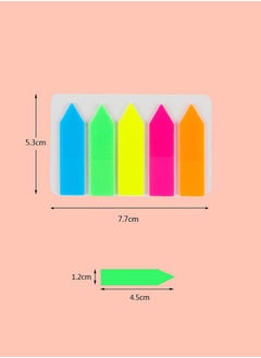 Buy 5 Pieces - Arrow Shaped Index Sticky Notes in Saudi Arabia