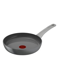 Buy Tefal Renewal Frying Pan 24 Cm Non-Stick Ceramic Coating Eco-Designed Recycled Fry Pan Healthy Cooking Thermo-Signal™ Safe Cookware Made In France All Stovetops Including Induction in UAE