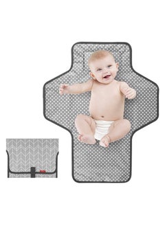 اشتري Portable Changing Pad for Baby|Travel Baby Changing Pads for Moms, Dads|Waterproof Portable Changing Mat في الامارات