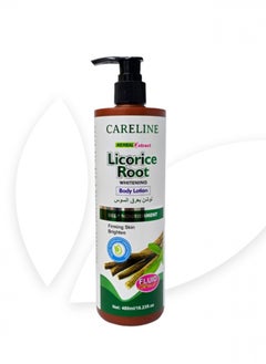 Buy Careline whitening lotion with licorice 480 ml in Saudi Arabia