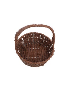 Buy Round Shape Gift Basket 22 cm in UAE