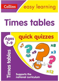 Buy Times Tables Quick Quizzes Ages 7-9: Ideal for Home Learning in UAE