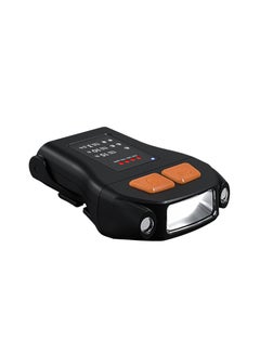 اشتري Portable Cap Clip Headlamp Outdoor Camping Fishing Headlight Waterproof Hat Clamp Light Wave-Sensing USB Rechargeable Head-Lantern في السعودية