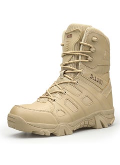 Buy High Top Business Casual Wear-resistant Men's Boots in UAE