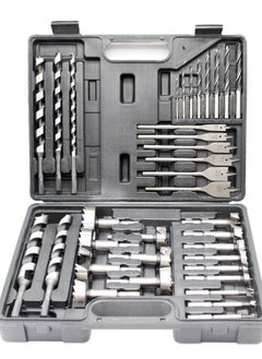 Buy 32PC wood drill bits, carpnter drill bits set. It conclude flat wood drill bits, 3 point wood drill bits, auger wood drill bits, forstner drill bits. in UAE