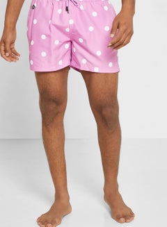 Buy Pink Dot Swim Shorts in UAE