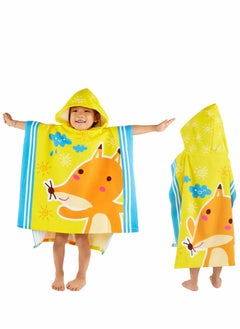 اشتري Hooded Baby Towel, Beach Towels, Thicker Bath  Washcloths - Ultra Absorbent and Softest Pool for Babie, Toddler Unisex Kids Poncho في السعودية