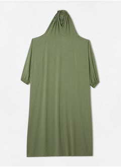 Buy Praying Dress In Plain Colour With Attached Veil in Saudi Arabia