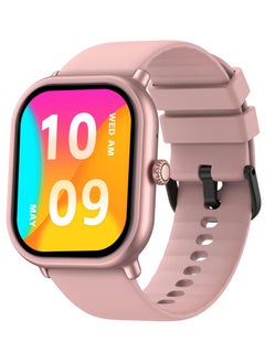 Buy Smart Watches for Women AMOLED Bluetooth Make/Answer Calls Fitness Modes and  Sleep Modes Multi-app Message Reminder Multi Language Pink in Saudi Arabia