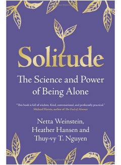 اشتري Solitude The Science And Power Of Being Alone في الامارات