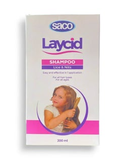 Buy Laycid Shampoo 200 ml For Lice in Saudi Arabia