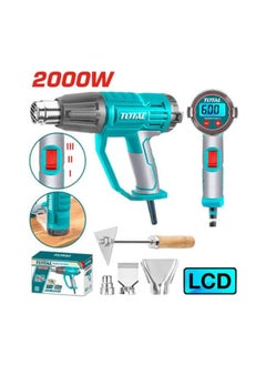 Buy Heat Gun 2000W 3 speeds with screen Total in Egypt