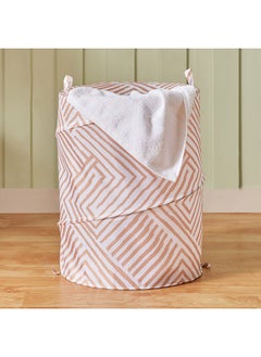 Buy Ella Printed Laundry Hamper 42 x 55 x 42 cm in Saudi Arabia