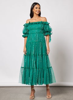 Buy Tiered Tulle Dress For Women in UAE