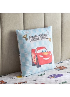 Buy Cars Race Time Cushion 40 x 40 cm in UAE