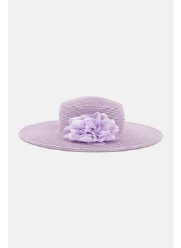 اشتري Women Textured Bucket Hat, Light Purple في الامارات