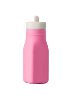 Buy Soft Silicone Water Bottle, Pink in Saudi Arabia