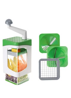 Buy 7 In 1 Nicer Dicer Vegetable Spiral Schneider And Salad Cutter Kitchen Specialist in UAE