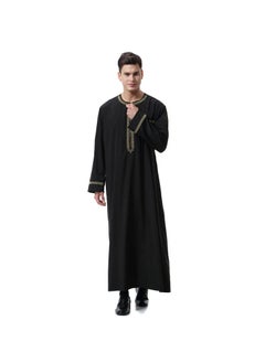 Buy Arabic Islamic Thobe for Men with Long Sleeves in Saudi Arabia