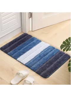 اشتري Non-Slip Fluffy Soft Plush Microfiber Washable Quick Dry Ultra Bath Mats For Tub Bathroom Rugs Bath Mat في الامارات