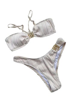 اشتري Creative women's bikini swimsuit beach vacation swimsuit set في الامارات