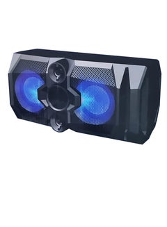 Buy Portable Bluetooth Speaker GM-222 30W System (USB Port, AUX Input Jack, TF Micro Card SD, Black) in Egypt