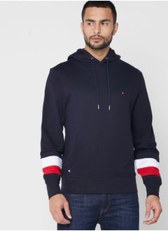 Buy Color Block Sleeve Hoodie in UAE