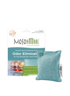 اشتري Moso Natural Refrigerator Deodorizer. Long-Lasting Bamboo Charcoal Fridge Odor Absorber and Freezer Odor Eliminator. Air Purifying Bag to Eliminate Refrigerator Odor في الامارات