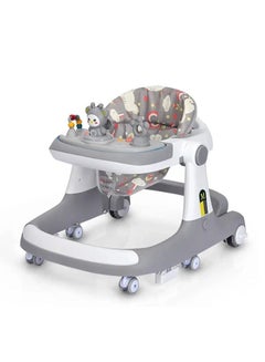 Buy High Quality Multifunction Anti-Rollover Toddler Walking Car Baby Walker With Music Toy Tray in Saudi Arabia