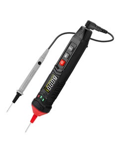 اشتري Pen Type Voltage Tester Electrical Multimeter, 0.8V-600V AC DC, Live Wire Test, Capacitance, Resistance, Continuity, Diode, Professional Electrical Tester في الامارات