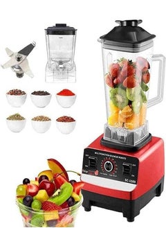 Buy Silver Crest 2 in 1 High Speed 4500w 2.5L Heavy Duty Commercial Grade Blender Professional Juicer Food Mixer in UAE