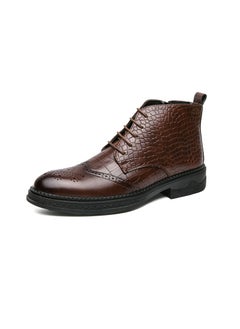 Buy New Men's Casual Leather Boots in Saudi Arabia