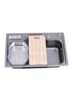 Buy Sink 80 x 50 cm with inclusions and large drainer 6 inches in Egypt