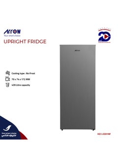 Buy 439 LTR Upright Freezer, 15.4 CU.FT | No Frost Freezer | Silver color | Multi Air Flow | Energy Saving | Hygiene cooling | Inside LED lighting | 7 years Compressor warranty | Model Name: RO1-550VNF in Saudi Arabia