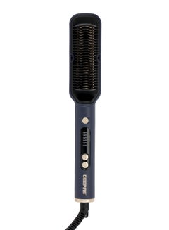 Buy Hair Straightening Brush Smooth and Comb-Like Design for Hairs and Beard, Perfect For Salon and At Home Styling in UAE