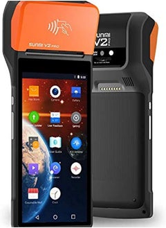 Buy SUNMI V2 Pro Your All-in-One Smart POS Terminal - Receipt Printer, Speaker, Camera and Barcode Scanner, Handheld PDA Printer, Android 7.1, 4G, WiFi and Bluetooth Enabled for Seamless Connectivity. in UAE