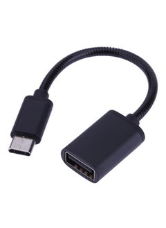 Buy USB 3.0 To Type-C Conversion Cable OTG Hub Data Charge Black in UAE