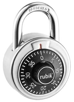 Buy 3-Dials Combination Padlock, Alloy Steel Security Lock for Door, Cabinets, Toolbox (1 Pack) in UAE