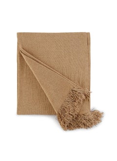 اشتري Scalpers Home Blanket 140X190Cm - Brown في الامارات