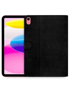 Buy PU Leather Flip Case Cover For Apple iPad 10 2022 10.9 inch 10th Generation 2022 Black in Saudi Arabia