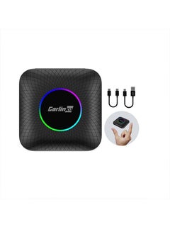 Buy CarPlay Box 3 in 1 Wireless CarPlay Adapter CarlinKit Only for Wired CarPlay Touch Screen Cars, Support Android 13.0 System Netflix YouTube Google Play Download Apps GPS+Glonass 4G Network in UAE