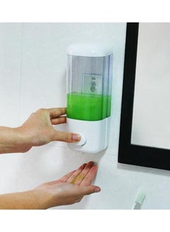 Buy Touch Soap Dispenser White/Clear in UAE