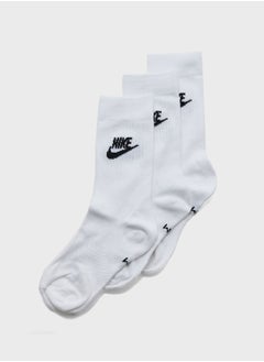 اشتري 3 Pack Nsw Everyday Essential Crew Socks في السعودية