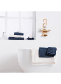 اشتري Hanley Bath Sheet 90x150cm Storm Blue في الامارات