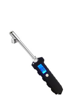 Buy Digital Dual Head Tire Pressure Gauge 230 PSI Heavy Duty Stainless Steel Accurate Readings for Cars and Trucks with Backlit LCD and Flashlight in Saudi Arabia