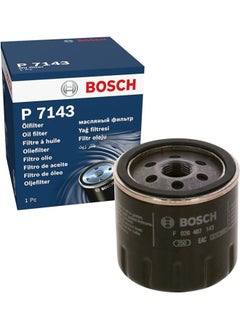 اشتري BOSCH OIL FILTER P 7143 / F 026 407 143  For VW Golf 7 - Skoda Octavia A7 في مصر