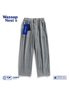 اشتري New WASSUP NEST Fashion Straight Casual Pants في السعودية