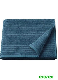 Buy Bath towel blue 70x140 cm in Saudi Arabia